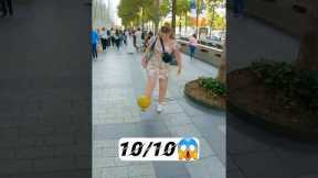 Street football test#funny #foryou #prank #fyp #funnyvideos #funnymoments #hhh #football #Soccer