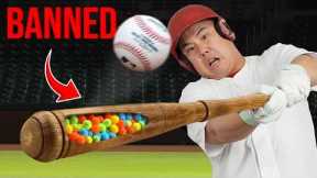 I Snuck An Illegal Bat Into A Real Home Run Derby