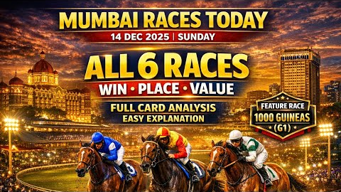 Mumbai Races Today | 14 December 2025 | All 6 Races Tips | Handicap Hub India