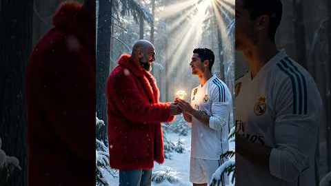 Messi and Mbappe made fun of ronaldo #messi #ronaldo #neymar #mbappe #ronaldofans #ai #football