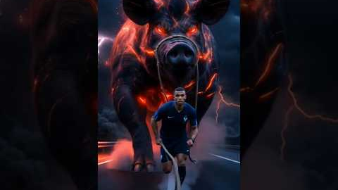 messi neymar and Mbappé pig vs Ronaldo pig #ytshorts #shorts #Ronaldo #aifunnyshorts #ai