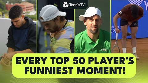 Every Top 50 ATP Players Funniest Moment or Biggest Fail in 2025 🤣