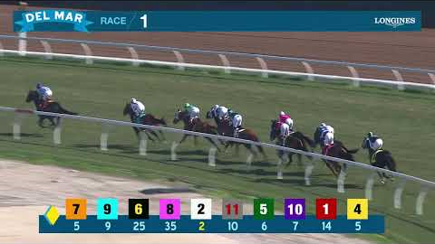 Miyako wins race 1 at Del Mar 11/29/25