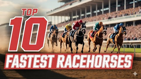 Top 10 Fastest Horses in Racing History