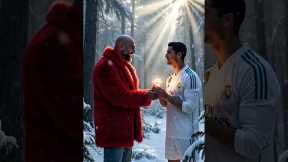 Messi and Mbappe made fun of ronaldo #messi #ronaldo #neymar #mbappe #ronaldofans #ai #football