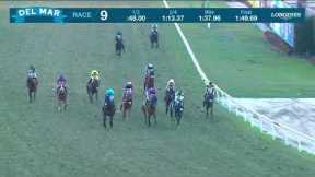 Plutarch wins race 9 at Del Mar 11/30/25