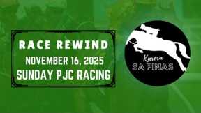 PJC RACE REWIND | NOVEMBER 16, 2025 | SUNDAY PJC RACING | Karera Sa Pinas