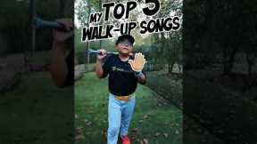 Preston's top 5 #walkupsongs #forestfrank #perfectgame #baseballerz