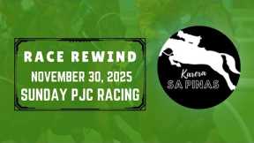 PJC RACE REWIND | NOVEMBER 30, 2025 | SUNDAY MMTCI RACING | Karera Sa Pinas