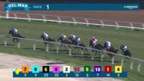 Miyako wins race 1 at Del Mar 11/29/25