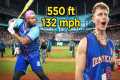 How Far Can MLB Stars Hit Balls w/