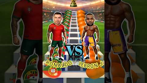 Ronaldo vs Lebron James |  #fifa #messi #football@cristiano @MrBeast @lebronjamescom