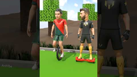 Lionel Messi Ronaldo and Tung Tung sahur Funny Moment #familyfun #gtav  #animation