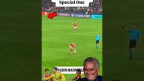 When your coach is Mourinho, the Special One #football #soccer #skills #crossbar #senegal