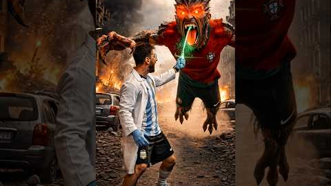 🕷️ CR7 Spider Transformation Gone Wrong! Messi Saves Ronaldo ❤️ Heartwarming Animation Ending