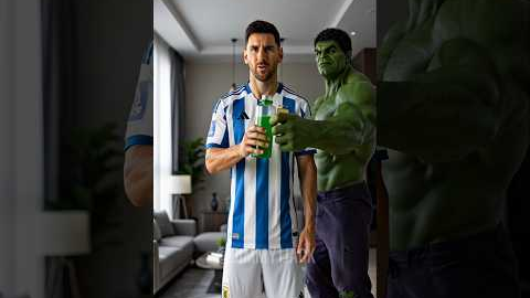 Ronaldo ⚡ Neymar 🕷️ Mbappé Transform Into Superheroes! Power Juice Magic