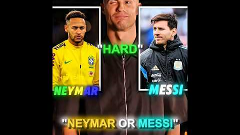 When Ronaldo Chooses Against Neymar! 🤯