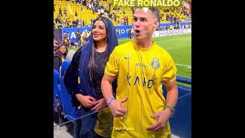 Ronaldo Destroyed His Doppelganger🤯