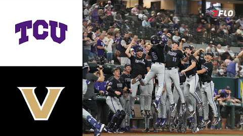 Vanderbilt vs TCU Baseball Highlights | 2026 Shriners Children's College Showdown