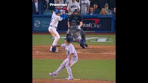 And that was just in the first World Series game [2024]. #mlb #beisbol #baseball #freddiefreeman