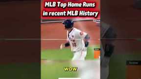 Have You Ever Seen These Monster Home Runs in MLB? 😱!#mlb #baseball #viral
