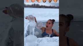 When Football Players Play in Snow ❄️ Messi & CR7 Funny Moments