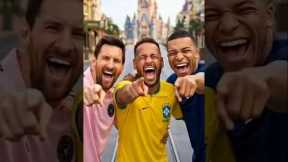 CR7 vs Messi, Neymar & Mbappe's Legos?😱 #shorts #ronaldo #messi #viral #usa
