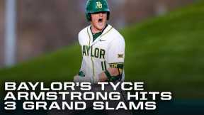 Baylor's Tyce Armstrong 3 Grand Slam Day vs. New Mexico State 🎥