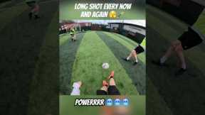 I HAD TO TRY IT😅😅 #pov #football #soccer #gopro #sports #shorts #viral #funny