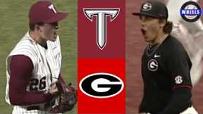 Troy vs #11 Georgia (Crazy!) | 2026 College Baseball Highlights
