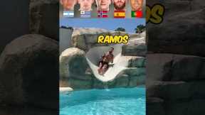 Football Players Water Fear Moments 💦