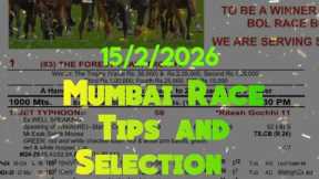 Mumbai Race Tips and Selection || The Madras Race Club Trophy 🏆