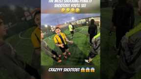 CRAZIEST PENALTY SHOOTOUT YOU’ll SEE😂😂😂 #football #viral #soccer #gopro #pov #shorts #sports