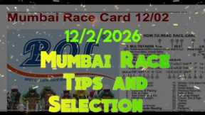 Mumbai Race Tips and Selection || The Bangalore Turf Club Trophy 🏆