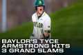 Baylor's Tyce Armstrong 3 Grand Slam