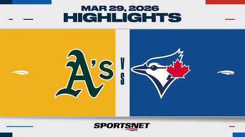 MLB Highlights | Athletics vs. Blue Jays - March 29, 2026
