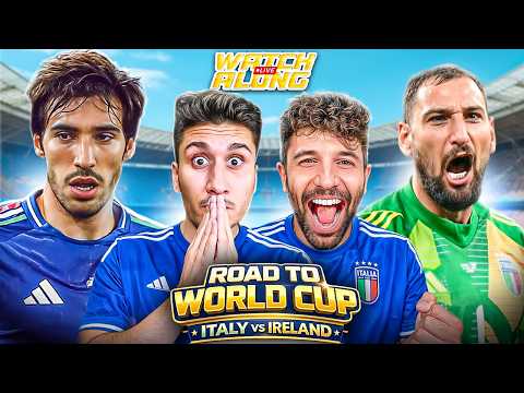 ITALY vs NORTHERN IRELAND LIVE Watchalong | World Cup Hopes on the Line