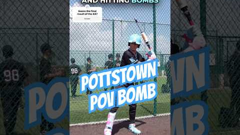 CRAZY POV Pottstown Homerun #baseball