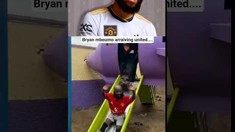 bryan mbeumo arriving oldtraford #foryou #football #viral #funny #soccer #bryanmbeumo #blud #fyp#fy