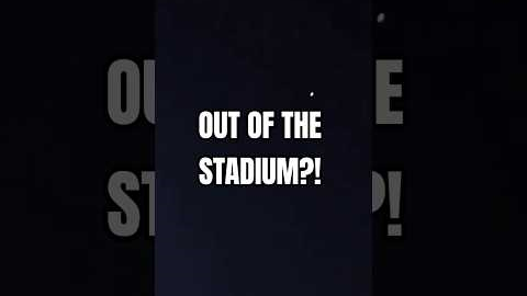 Wait... Did that just leave the ENTIRE stadium?! ⚾️🚀 #shorts