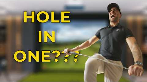 I Locked Myself in a Golf Simulator Until I Made a Hole in One