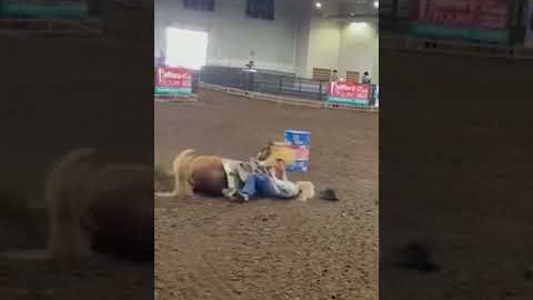 barrel racing accidents 😰