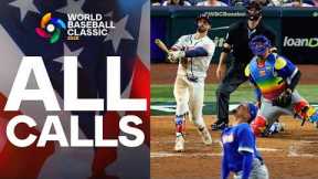 ALL CALLS of Bryce Harper's game-tying home run in the 2026 World Baseball Classic Championship! 🇺🇸