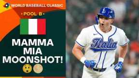 SECOND DECK?! Dominic Canzone CRUSHES a home run for Team Italy! 😲🇮🇹 | 2026 World Baseball Classic