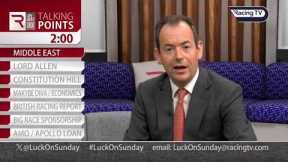 The escalating situation in the Middle East and more | Luck On Sunday | Racing TV