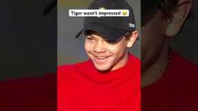 Charlie Woods’ LUCKY shot 😂