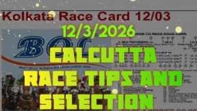 🔥 Calcutta Race Tips and Selection || The Mysore Race Club Ltd Cup 🏆