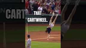 After the Homer... She Did WHAT?! 😳⚾ #shorts