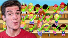 I Hit a Home Run With Every Kid in Backyard Baseball!