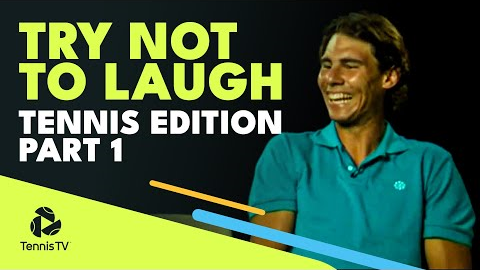 Try Not To Laugh Challenge: Tennis Edition Part 1 😆
